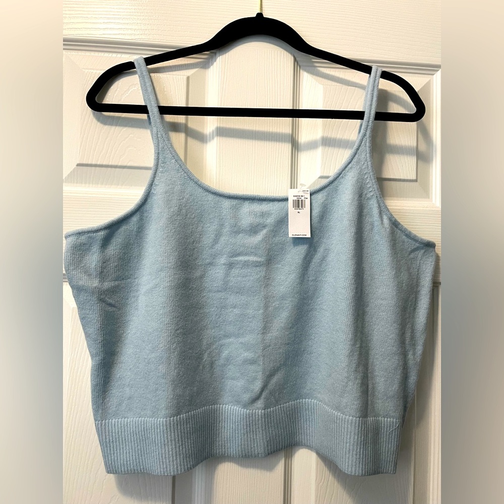Old Navy Cozy Cropped Sweater Tank Top